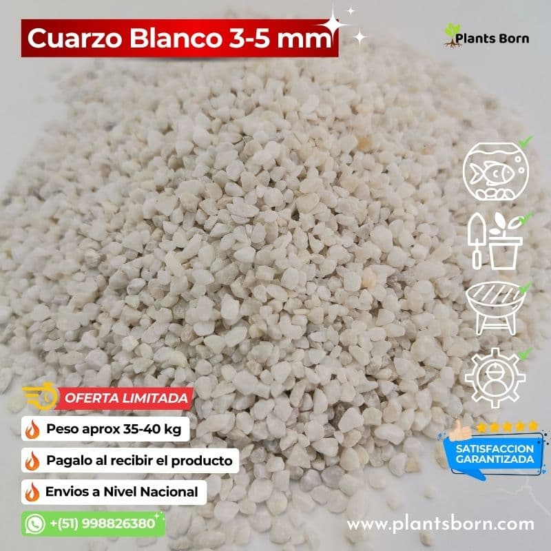 Detalles Resplandecientes Descubre la Magia del Cuarzo de 2-3 mm en Perú