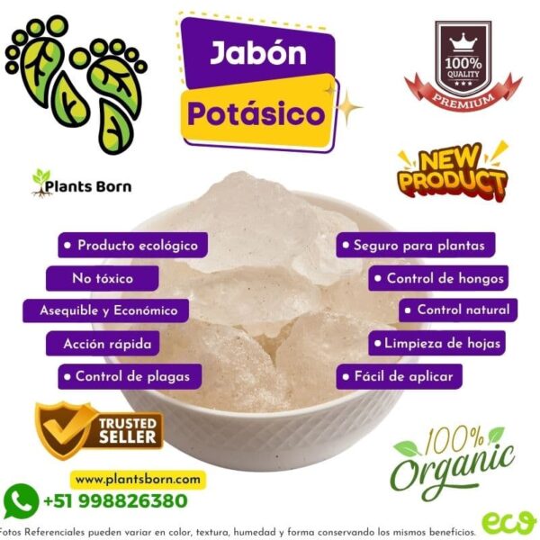 Jabon de Potasio Organico